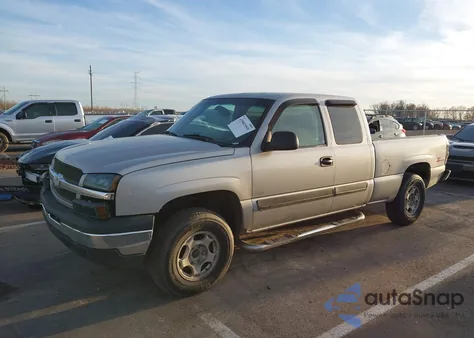 2004 Chevrolet Silverado 1500 Z71 from USA, damaged, VIN 2GCEK19T441195114